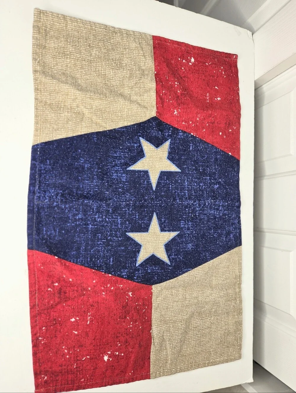 Kay Dee Designs Texas Flag Star Red White Blue Kitchen Hand Towel Patriotic